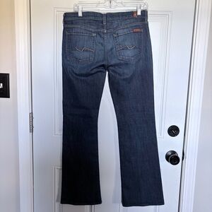 7 For All Mankind Denim Jeans in Dark Blue